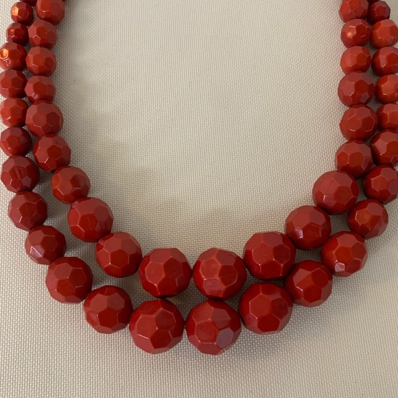 Beaded necklace with two strands - Picture 3 of 6